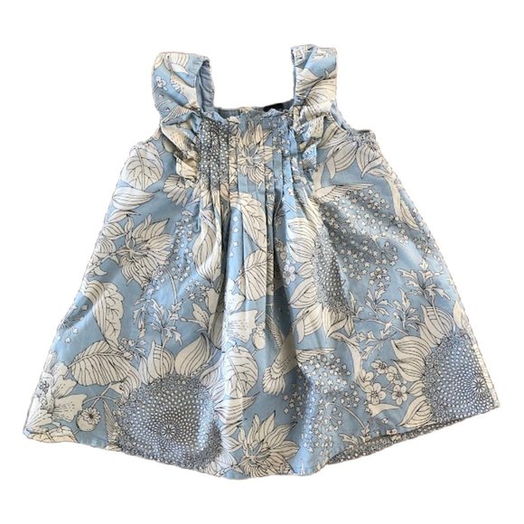 babyGAP Toddler Ruffle Hummingbird Dress Size 12-18M - Picture 1 of 4
